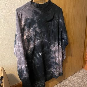 Free people Be Free Tie Dye Oversize Long Sleeve Shirt